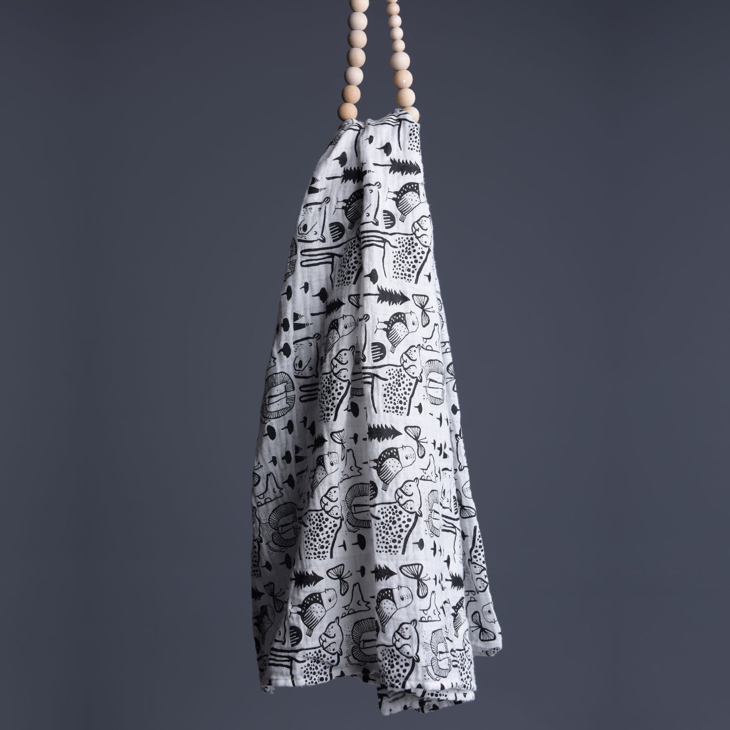 Organic Muslin Swaddle, Wild