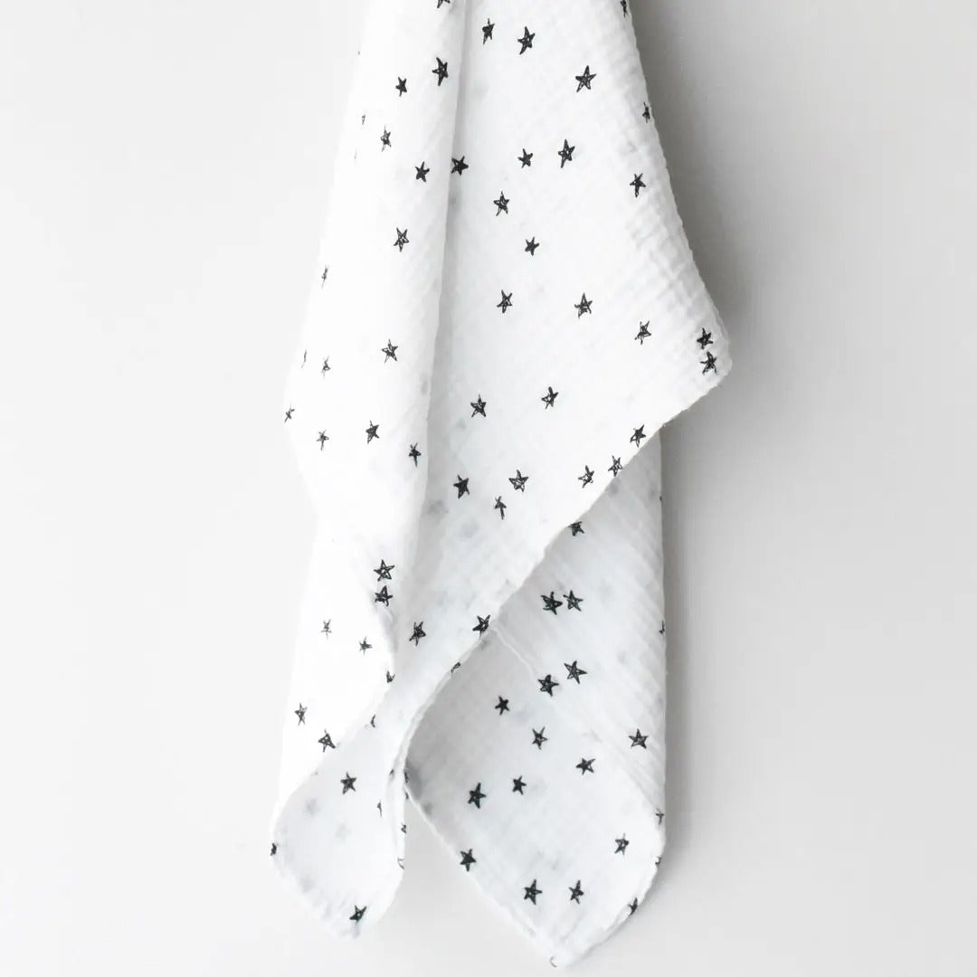 Organic Muslin Swaddle, Stars