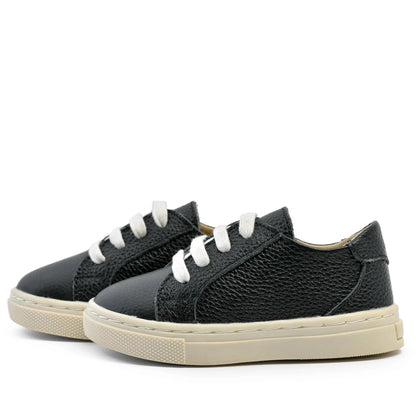 Low Top Sneakers, Black