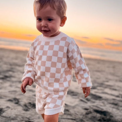 Checkered Jacquard Bloomers